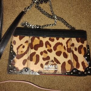 Aimee Kestenberg Leopard Print Crossbody Bag